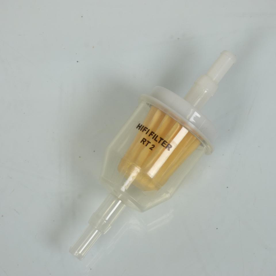 Filtre à essence papier Hifi RT2 Ø6mm et Ø8mm pour moto scooter cyclo auto