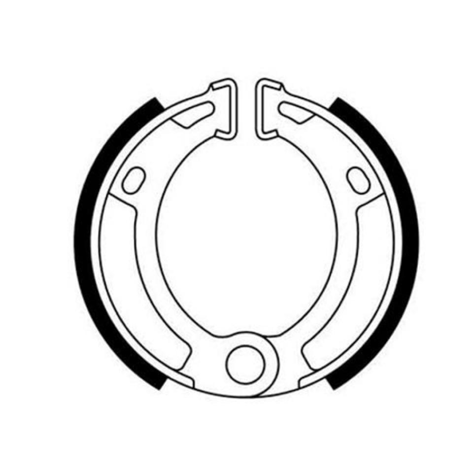 Mâchoire de frein Teknix pour Mobylette Peugeot 50 103 Vogue 2004 à 2018 Ø90 x 18 mm / Bernardi Neuf