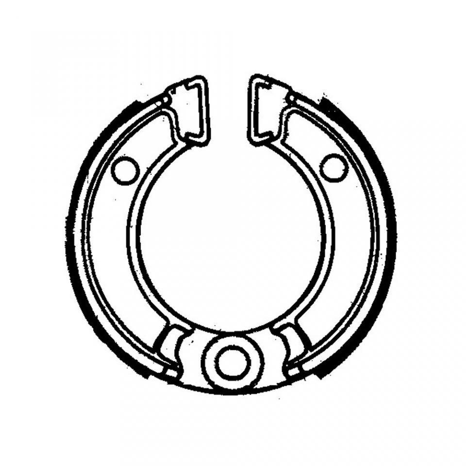 Mâchoire de frein Ferodo pour Moto Honda 50 Z Monkey 1979 à 1991 AV / AR Neuf