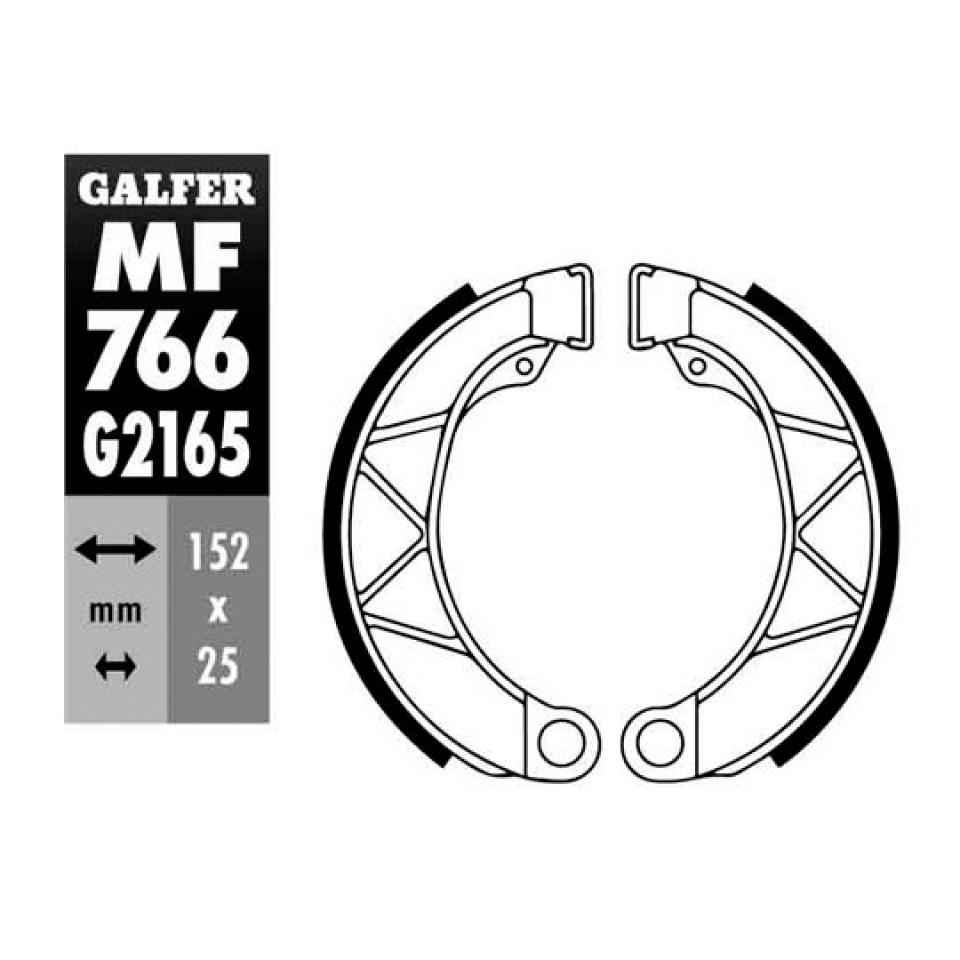 Mâchoire de frein Galfer pour Scooter Lambretta 150 DL Après 2014 Neuf