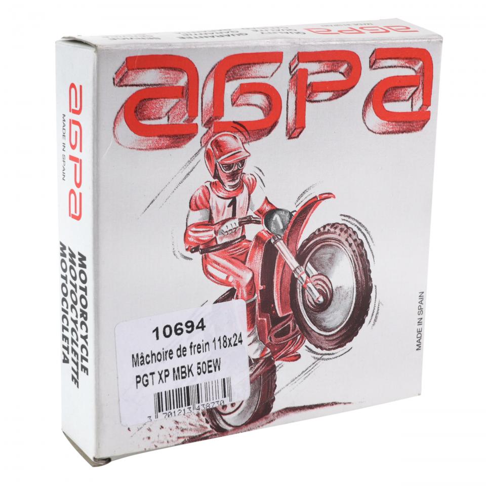 Mâchoire de frein P2R pour Mobylette MBK 50 EW Neuf