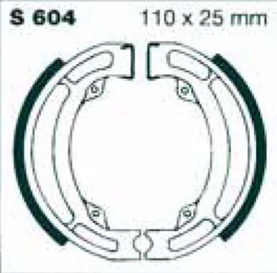 Mâchoire de frein EBC pour Moto Kawasaki 125 KLX 2003 à 2006 Neuf