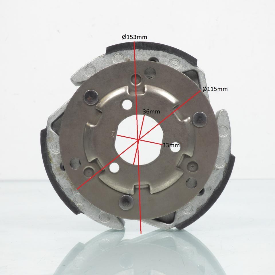 Plateau d embrayage RMS pour Scooter MBK 250 Yp Skyliner 2002 à 2003 5GM-16620-01-00 Neuf