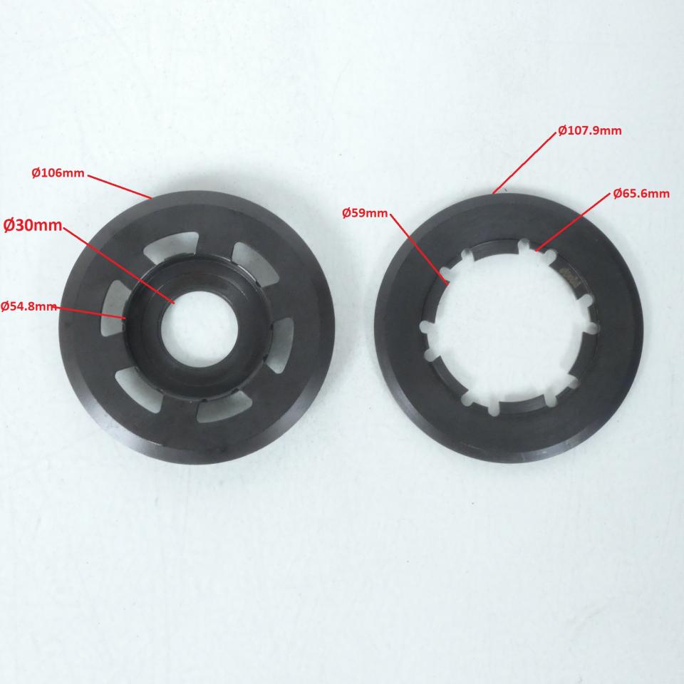 Plateau d embrayage Polini pour Scooter Piaggio 125 Vespa PX 1998 à 2020 228.0101 Neuf