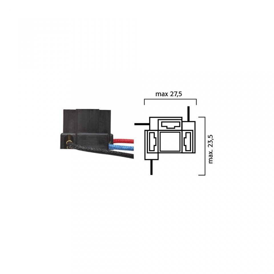 Connecteur Flosser douille support porte ampoule type H4 moto auto scooter Neuf