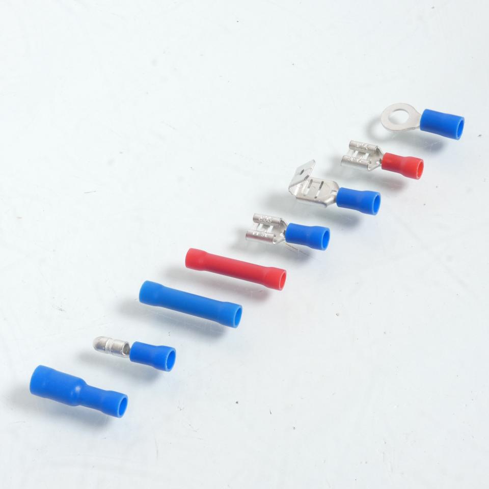 Coffret assortiment cosse électrique isolé + pince AutoMaster GE-335 pour moto