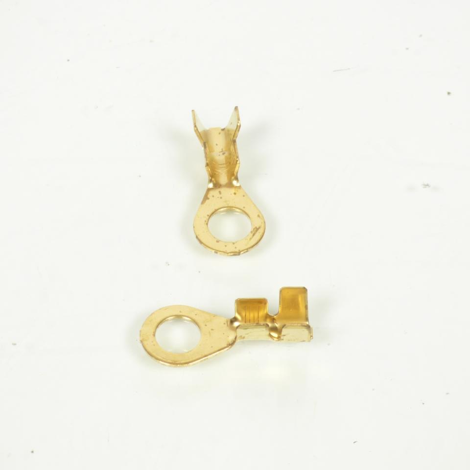 50 Cosse à œillet laiton rondes NON isolée Ø8.2mm neuf pour moto cyclo scooter