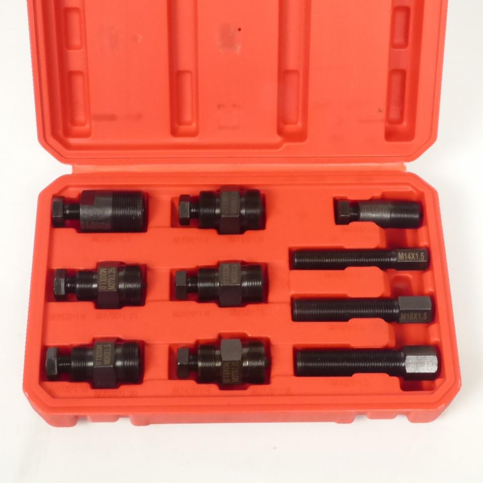 Coffret d'arrache volant mâle 15 embouts pour volant magnétique moto scooter