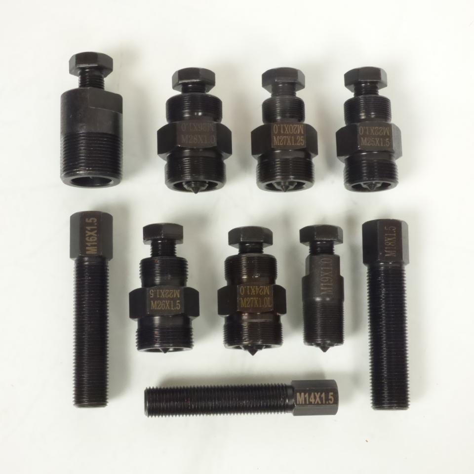 Coffret d'arrache volant mâle 15 embouts pour volant magnétique moto scooter