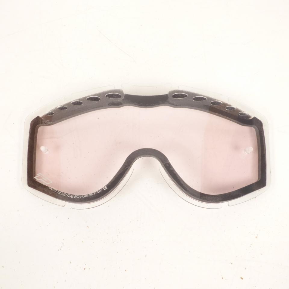 Écran double transparent pour masque cross ProGrip PG3235 moto enduro quad Neuf