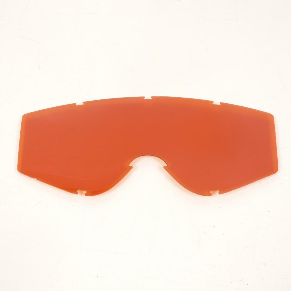 Écran simple teinté orange pour masque cross First moto quad enduro RO 5411 Neuf