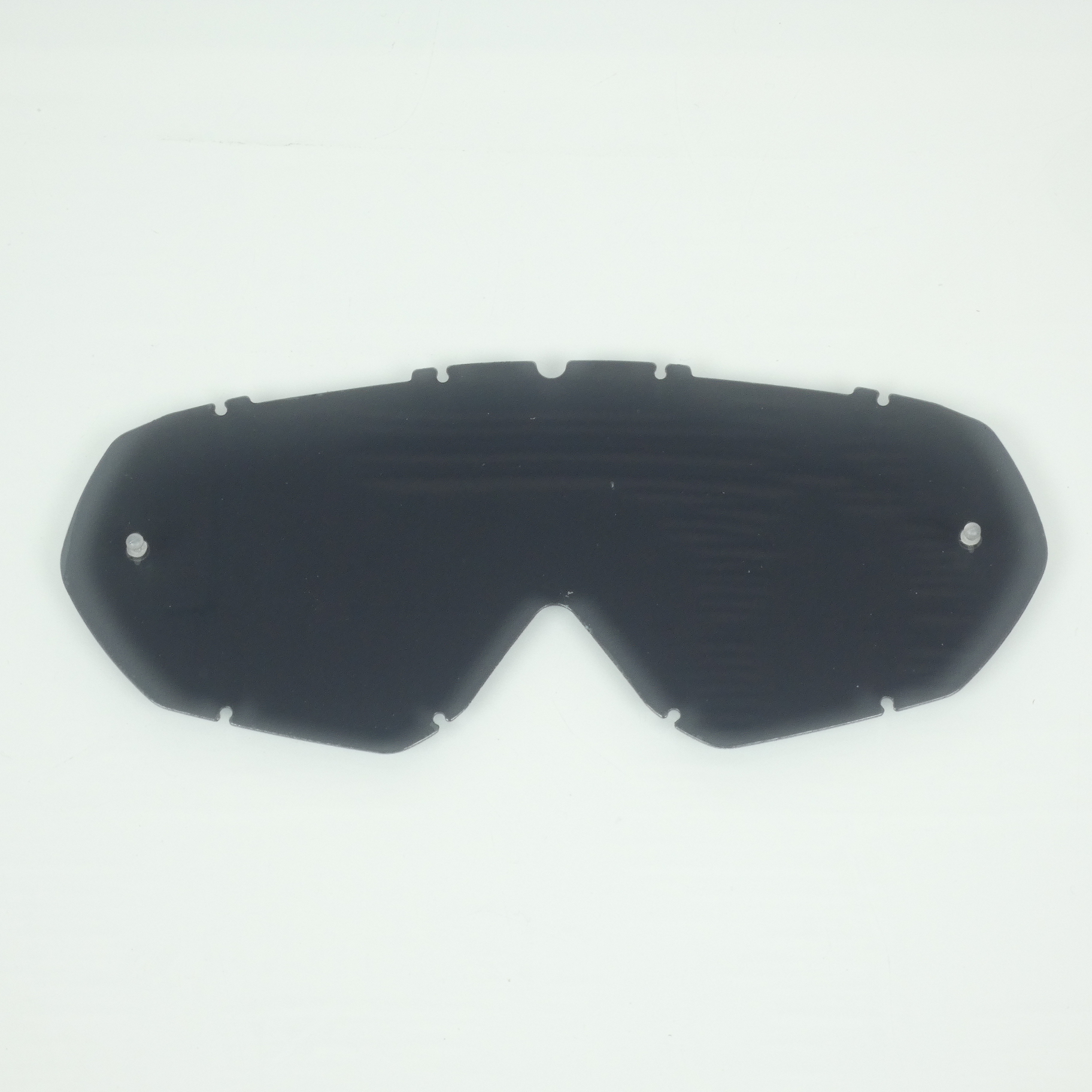 Écran simple Swaps smoke grey compatible tear off pour masque lunette moto cross