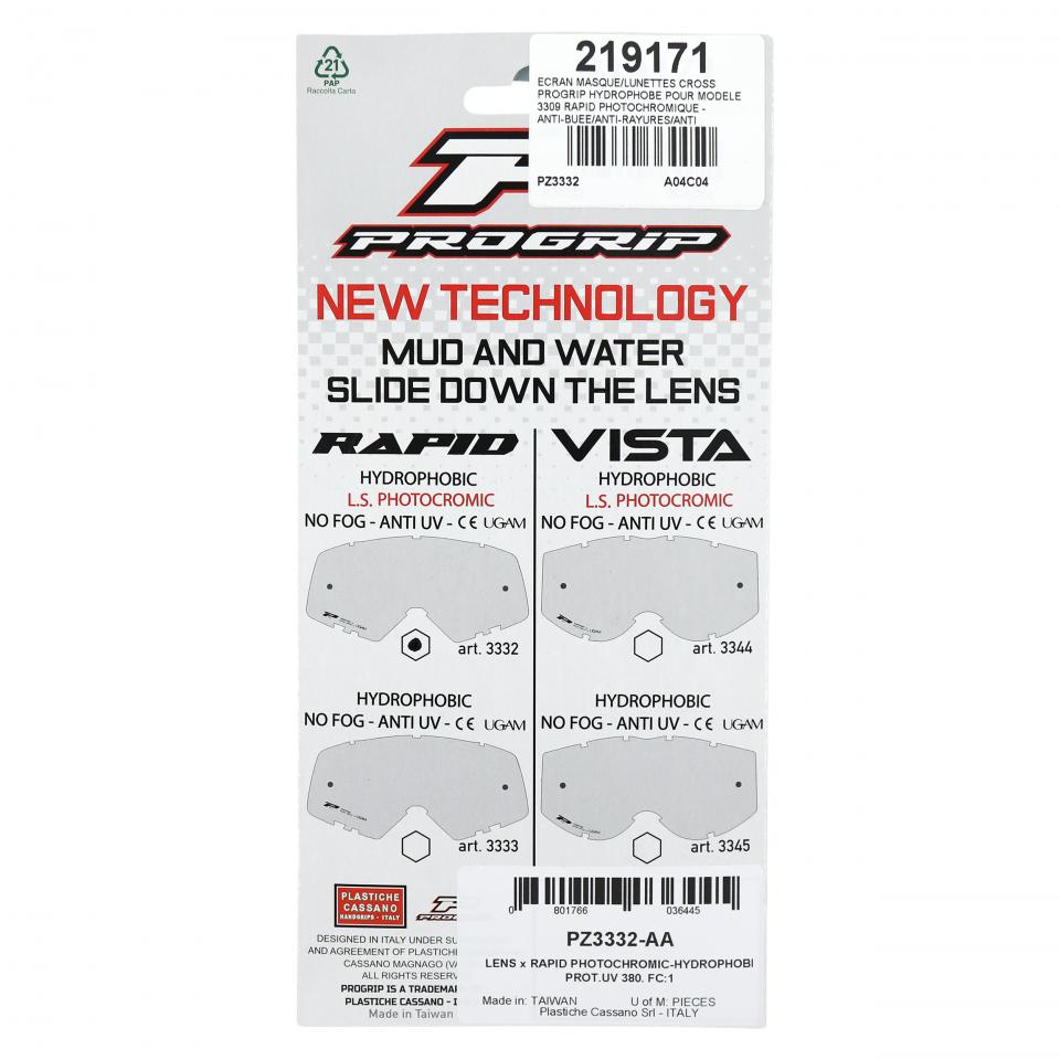 Visière écran de casque ProGrip pour pour Auto Neuf