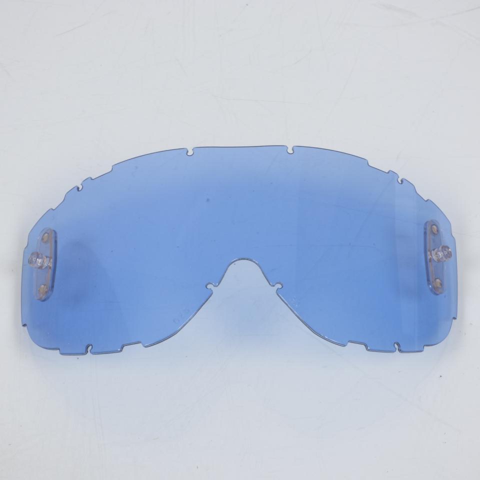 Visière écran simple bleu masque casque Smith Piston pour moto cross quad Neuf