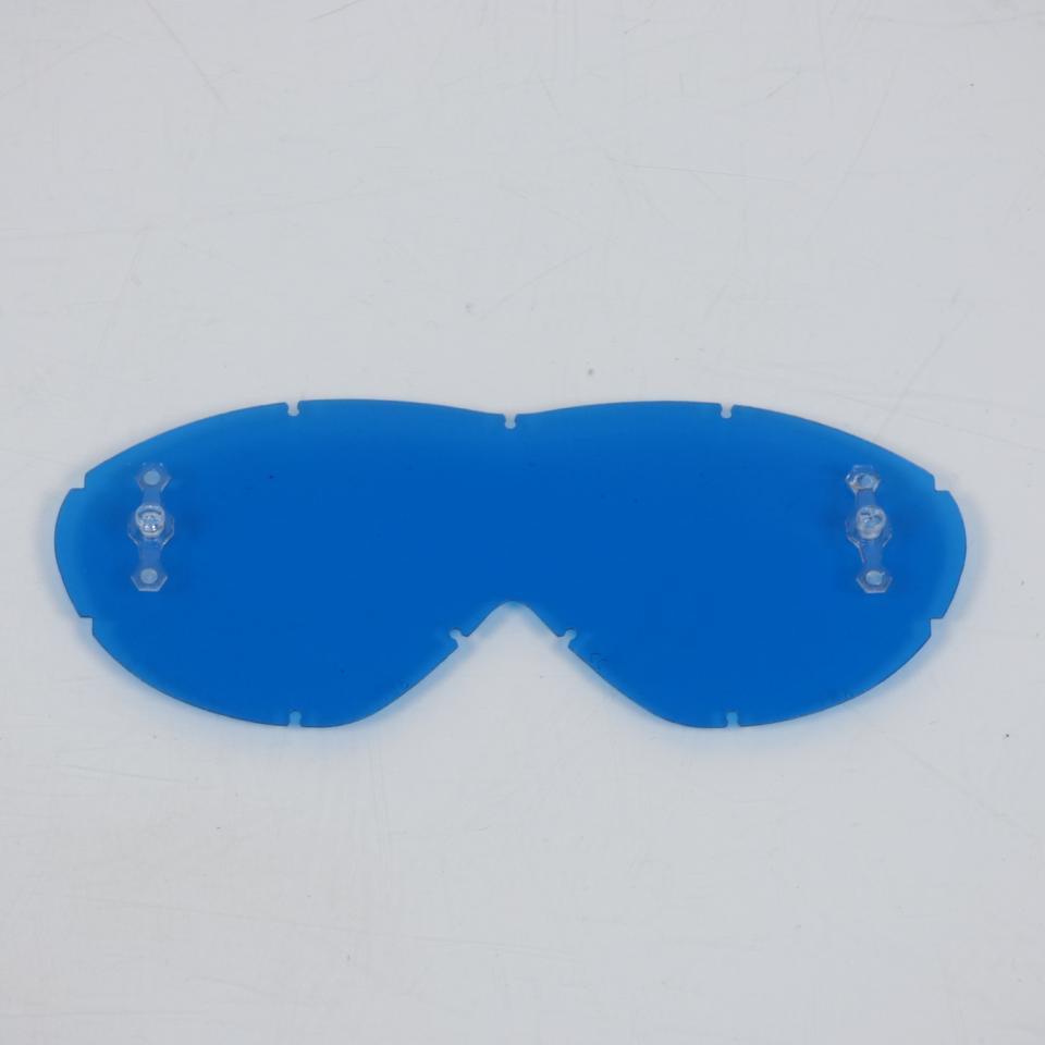 Écran simple bleu masque lunette cross Smith Sonic pour moto enduro quad Neuf