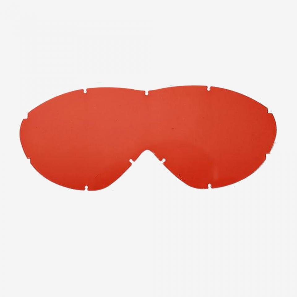 Écran simple rouge pour masque lunette cross Smith Sonic moto quad enduro Neuf