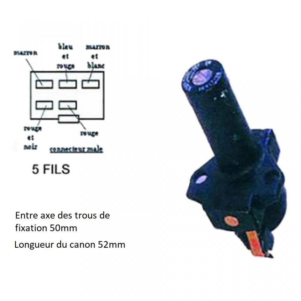 Neiman contacteur à clé Vélo Sport pour Moto Honda 650 CX 35100-MB0-007 / 5 fils Neuf