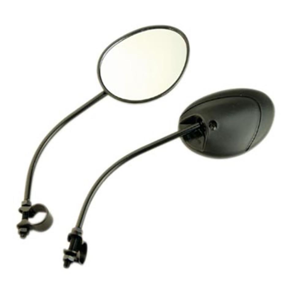 Paire rétroviseur M8 pas 125 avec collier guidon 22mm universel pour moto scooter