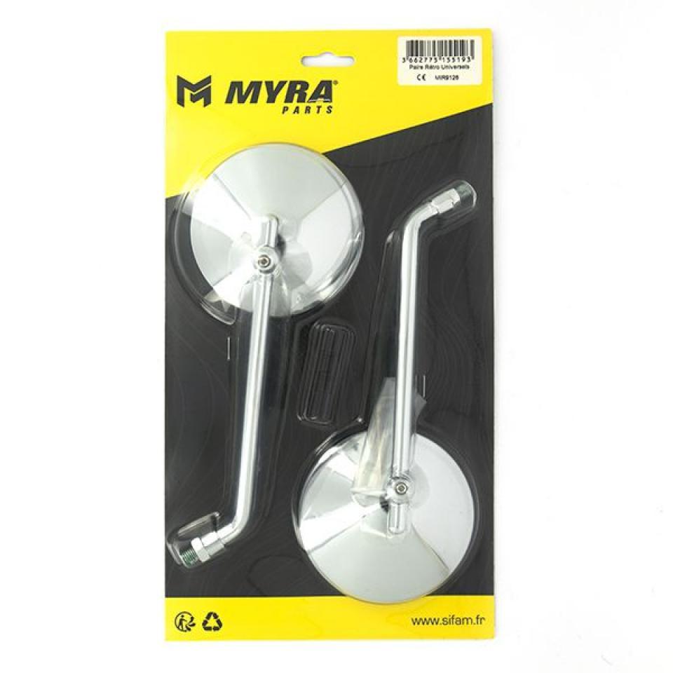 Paire de rétroviseur Myra pour Moto MASH 400 Five Hundred 2014 à 2020 Neuf