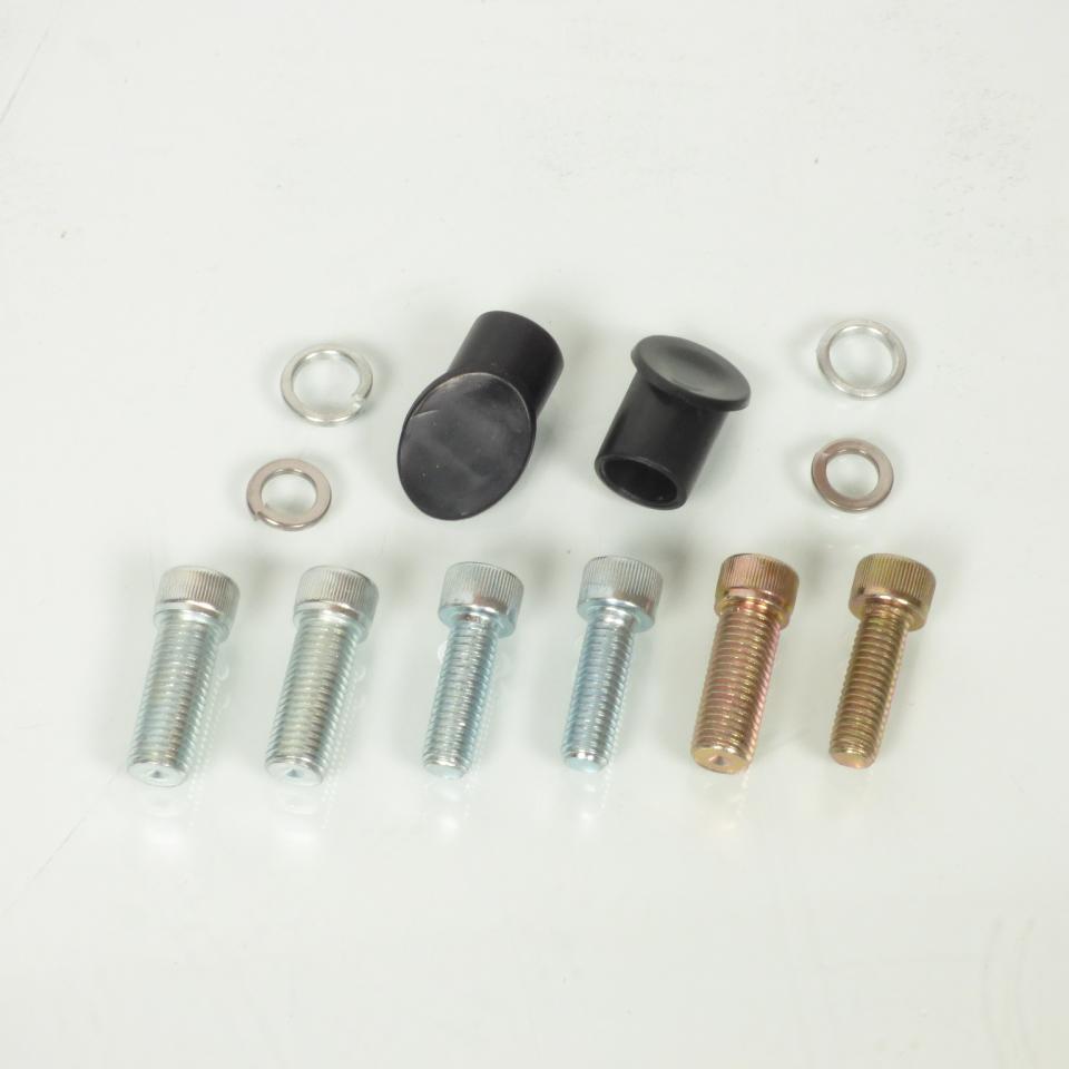 Paire de rétroviseur noir Teknix homologués pour moto Generic 50 Trigger M8/M10