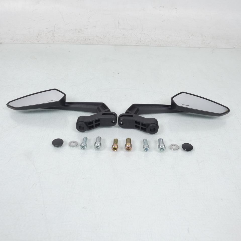 Paire rétroviseur universel TWIN noir mat Chaft pour moto scooter Yamaha IN388