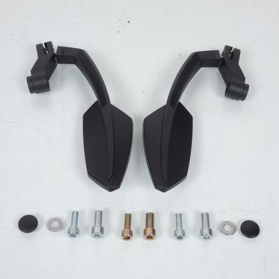 Paire rétroviseur universel TWIN noir mat Chaft pour moto scooter Yamaha IN388