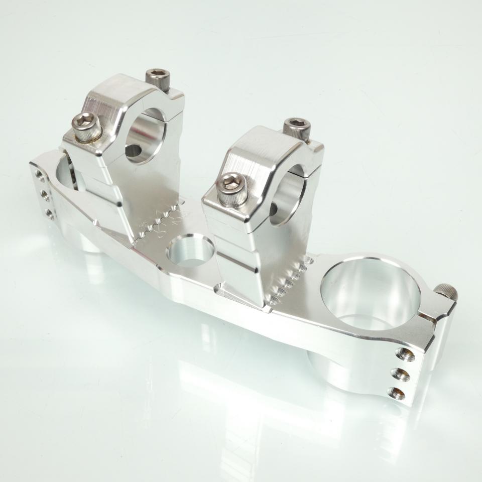 Té de fourche alu Kyoto pour moto Kawasaki 80 Kx Grandes Roues 1998 à 2000 Neuf