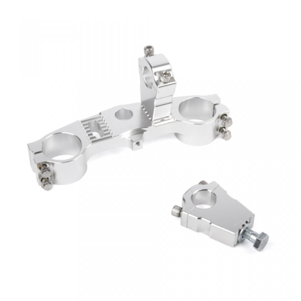 Té de fourche alu Kyoto pour moto Kawasaki 80 Kx Grandes Roues 1998 à 2000 Neuf