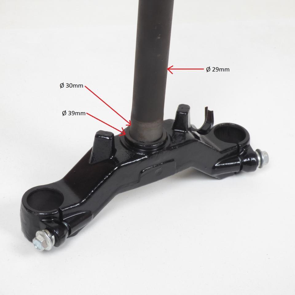 Té de fourche P2R pour Scooter MBK 50 Stunt Avant 2020 Ø 33mm Neuf