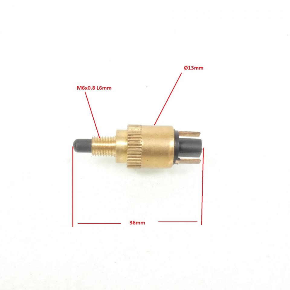 Capteur de frein RMS pour Moto Aprilia 125 AF1 Futura 1990 à 1992 M6x0.8 / Ø13mm / Domino Neuf