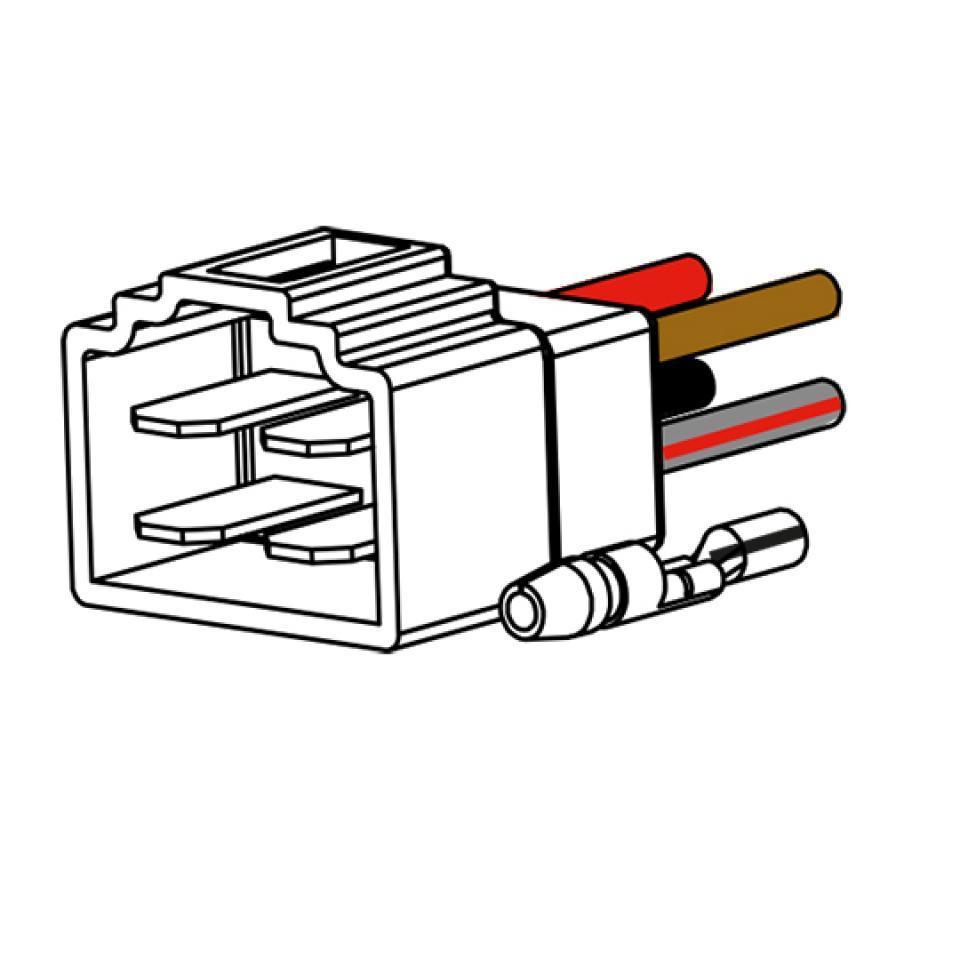 Kit serrure Teknix pour Scooter MBK 125 Skyliner 2001 à 2009 5 fils Neuf