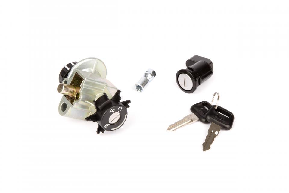 Kit serrure Kyoto pour Scooter Peugeot 50 Vivacity - Ajp 1999 à 2007 Neuf