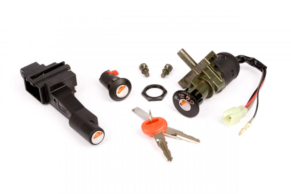 Kit serrure Kyoto pour Scooter Malaguti 50 F10 Jet Line 1994 à 1998 Neuf