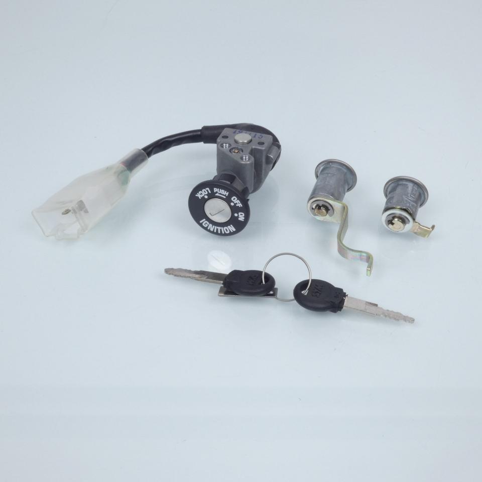 Kit serrure origine pour scooter Sym 50 Jet basix 2007 35010-T6R-000 Neuf