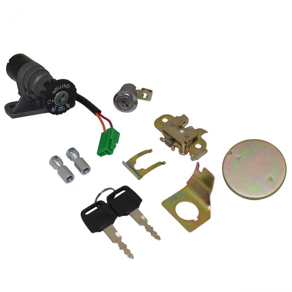 Kit serrure P2R pour Scooter Chinois 125 Gy6 4T 2006 à 2020 Neuf
