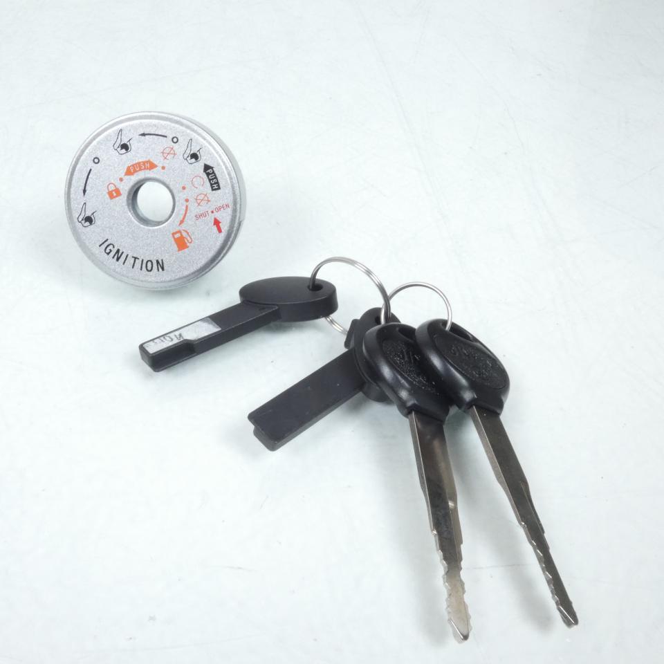 Kit serrure 6 fils KHC4 Tecnium pour scooter Kymco 500 X-citing 2005 à 2011 Neuf