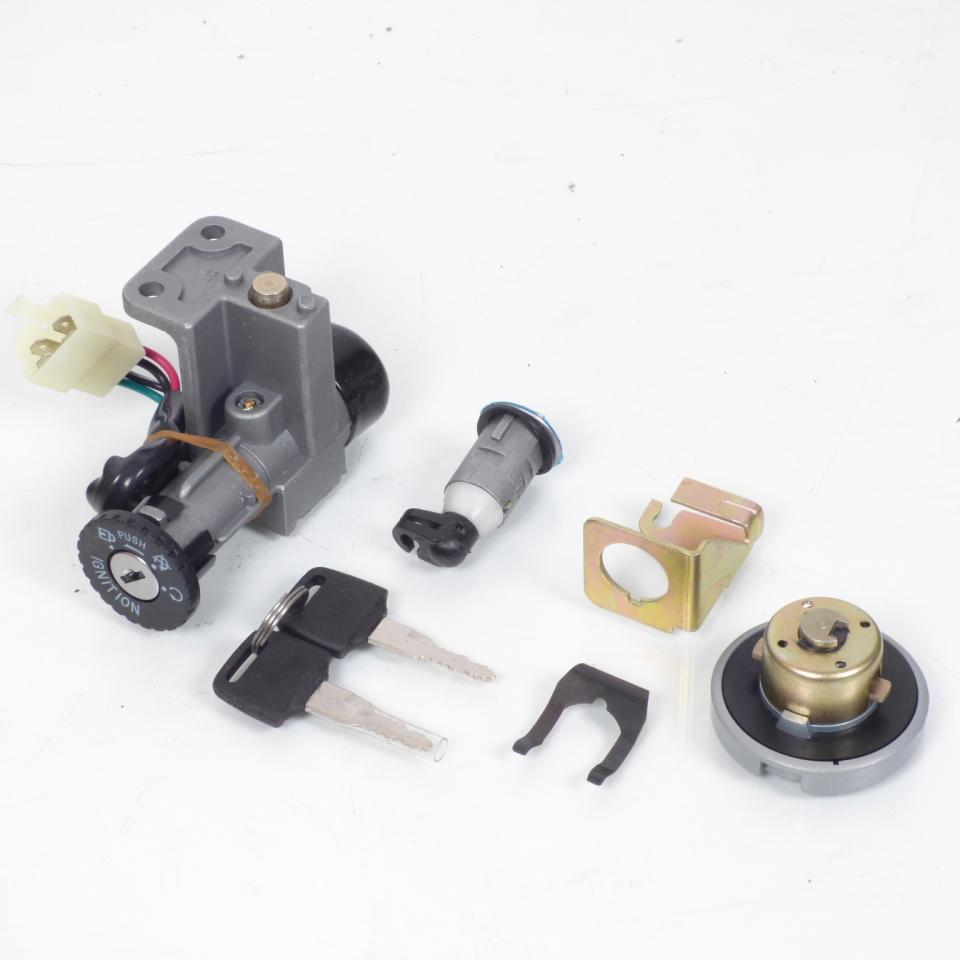 Kit serrure Teknix pour scooter Kymco 50 Agility 4 fils Neuf