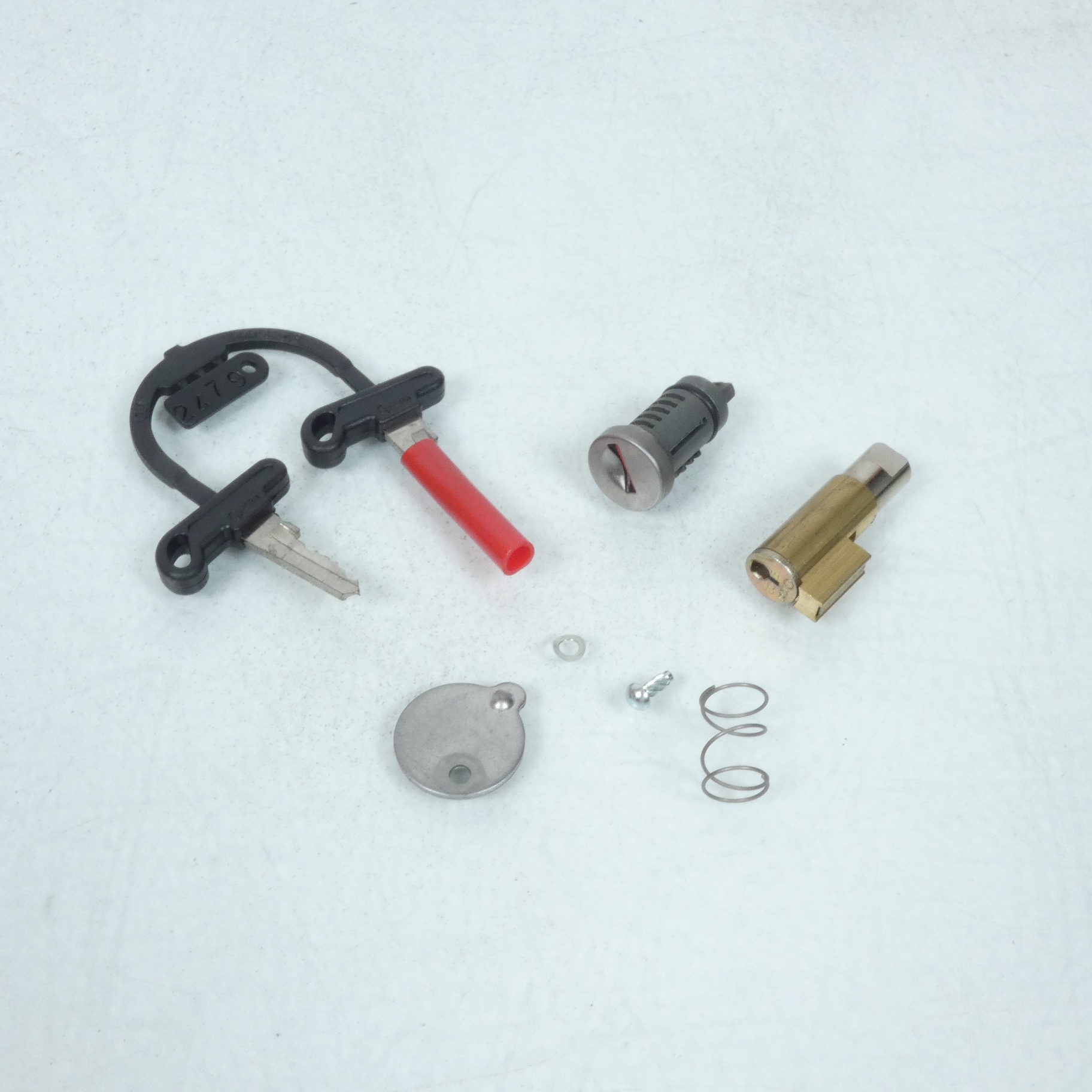 Kit serrure origine pour Moto Suzuki 50 RMX 1996 à 2001 37011-03E00 Neuf