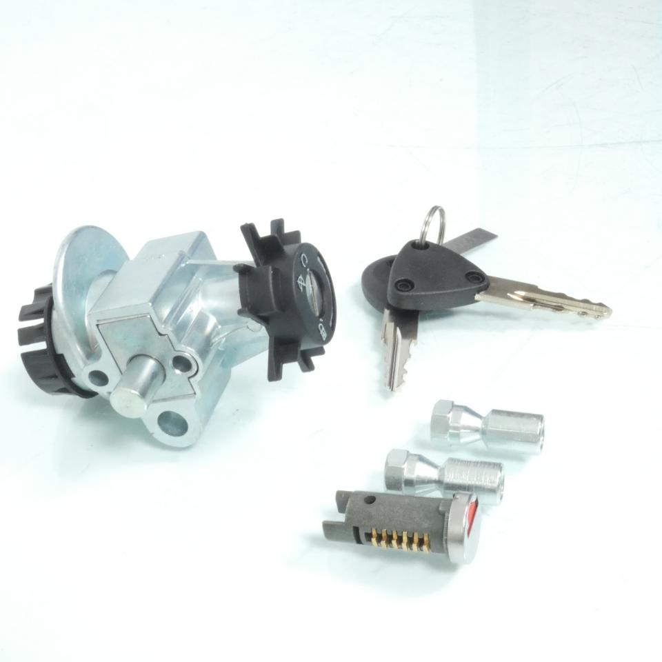 Kit serrure Teknix pour scooter Peugeot 50 Ludix blaster 2005 à 2014 Neuf