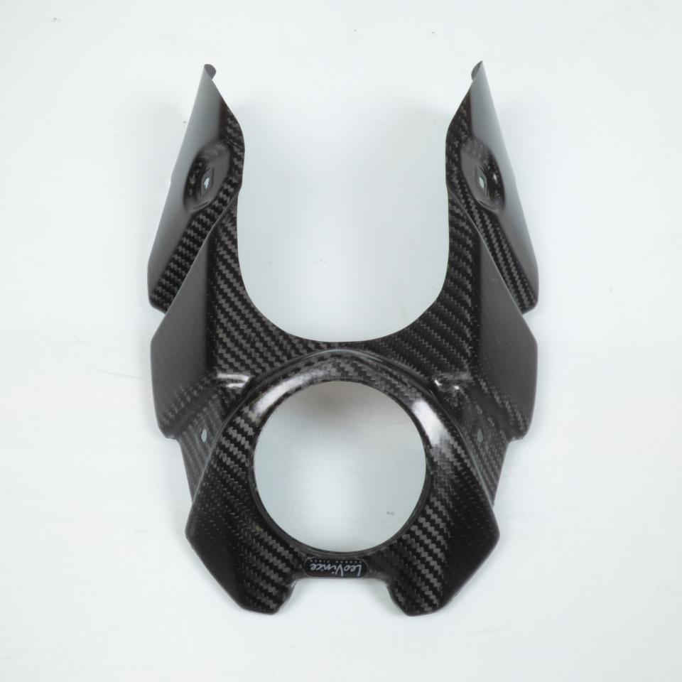 Couvre enjoliveur réservoir carbone Leovince moto Honda 250 Cr-F R 2010 à 2012