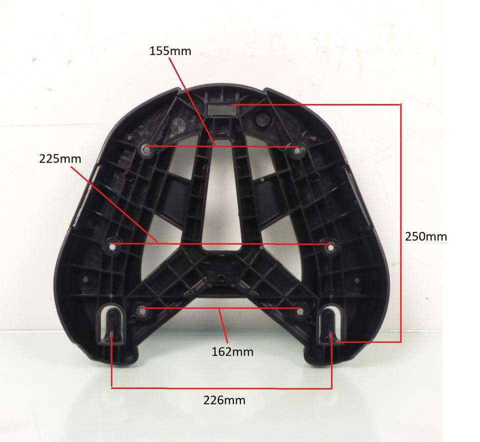 Platine support de top case GIVI MONOKEY pour moto ou scooter Occasion