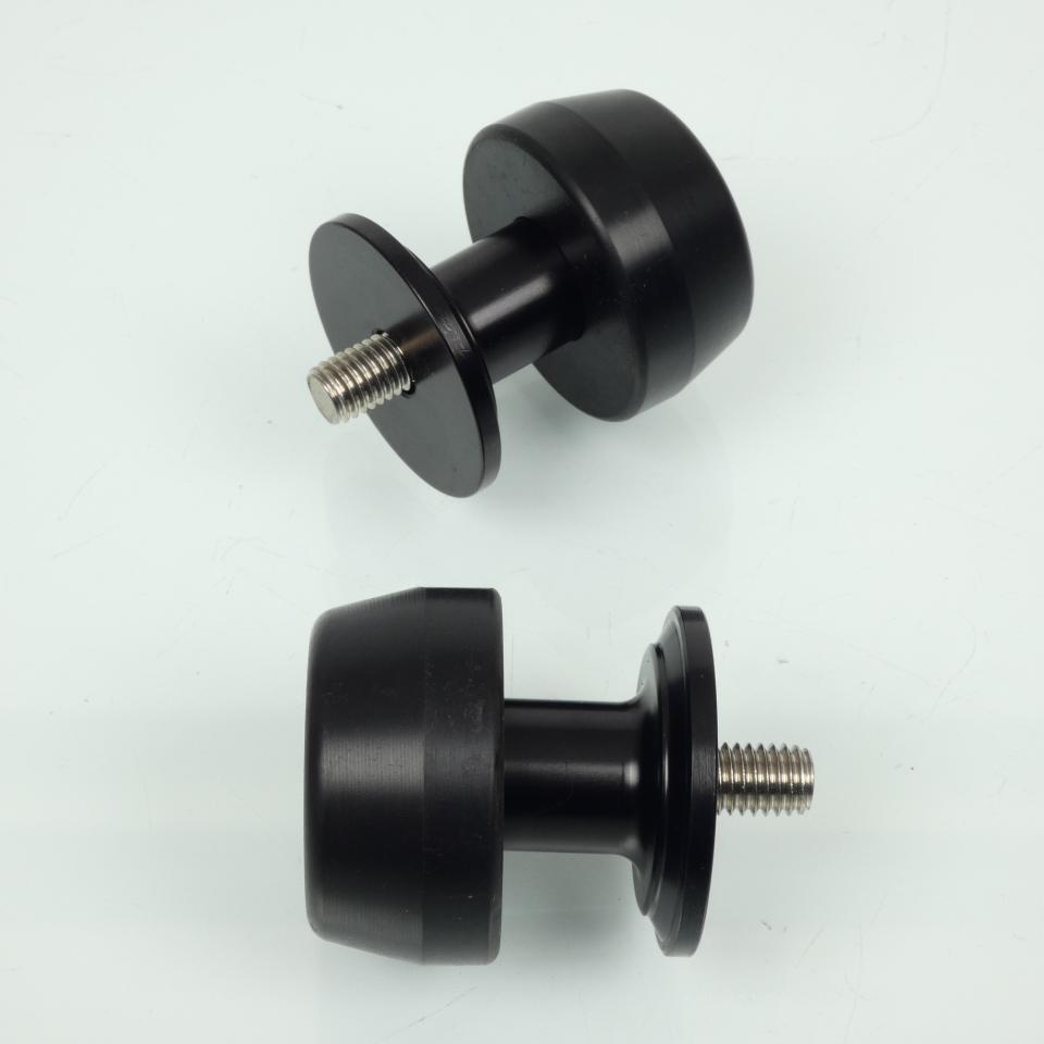 Diabolo pion de bras oscillant M8x1.25 noir protection pour béquille stand moto