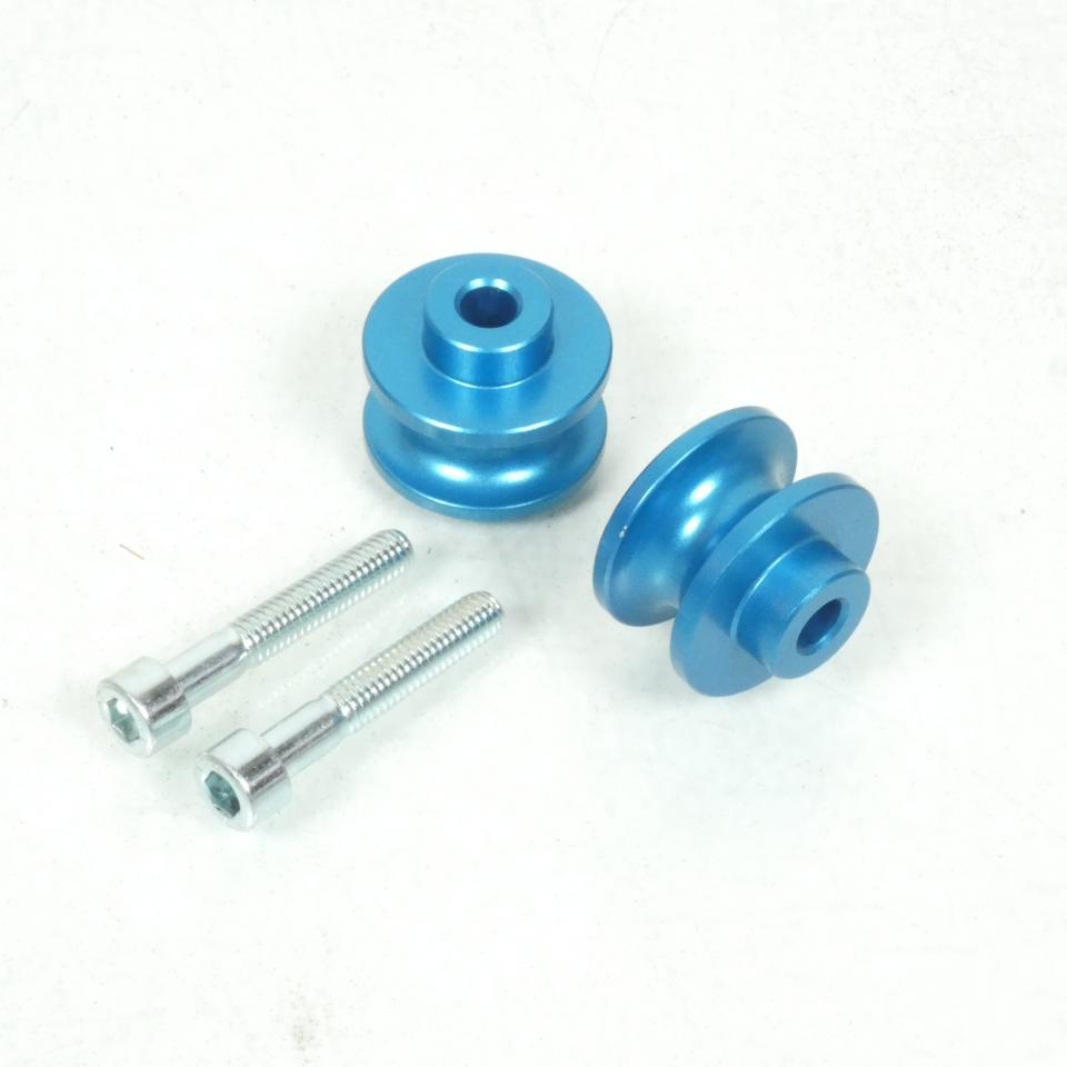 Paire diabolo de levage Ø6mm Bleu anodisé pour moto motocycle 04020601 Neuf
