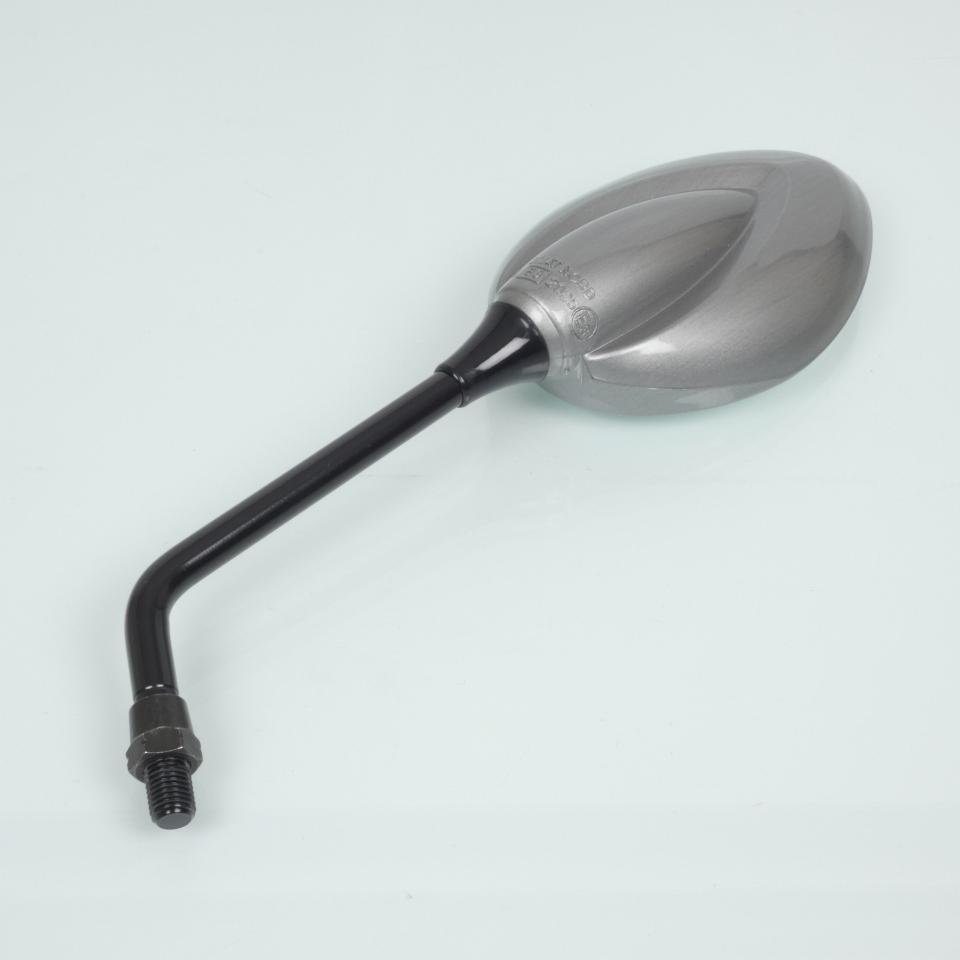 Rétroviseur réversible Générique Araknoid gris M10 pas 1.25 inversé pour moto Neuf