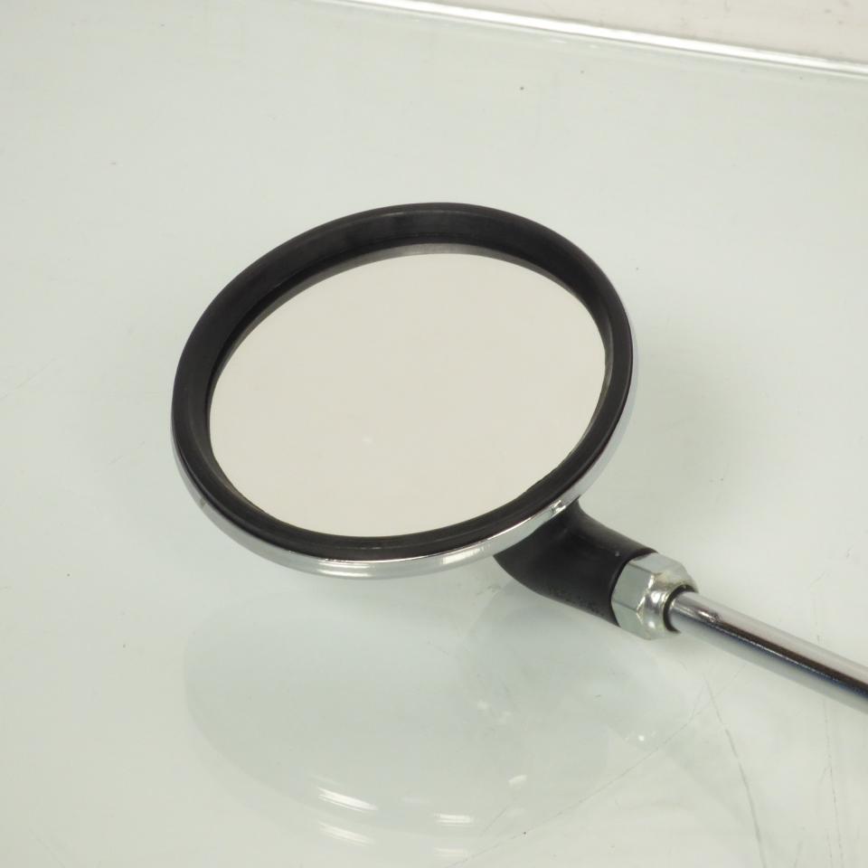 Rétroviseur rond chromé petit modèle Ø80mm droit ou gauche pour moto ancienne