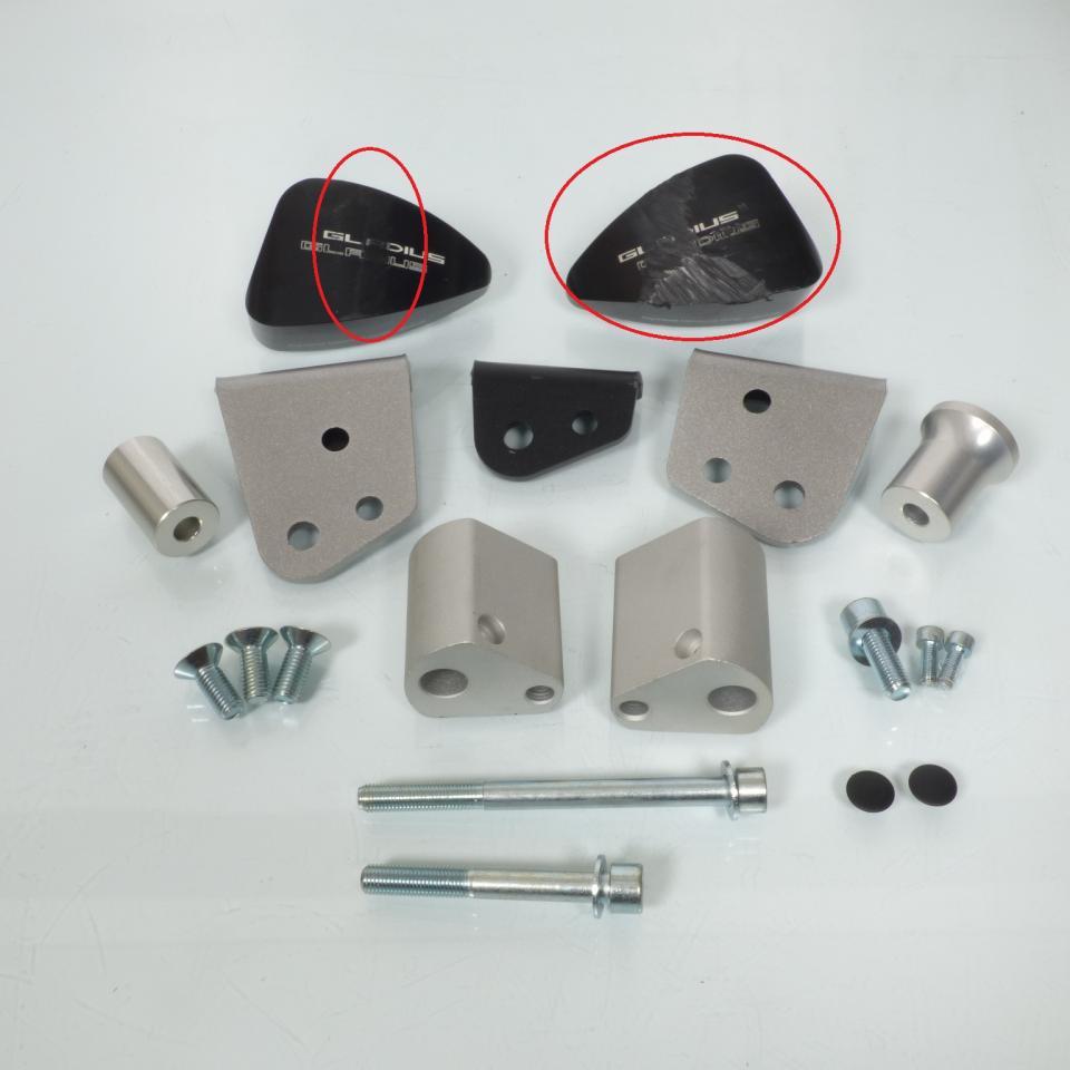 Tampon pare carter Top Block RLS27 pour moto Suzuki 650 SFV Gladius 2009 à 2015
