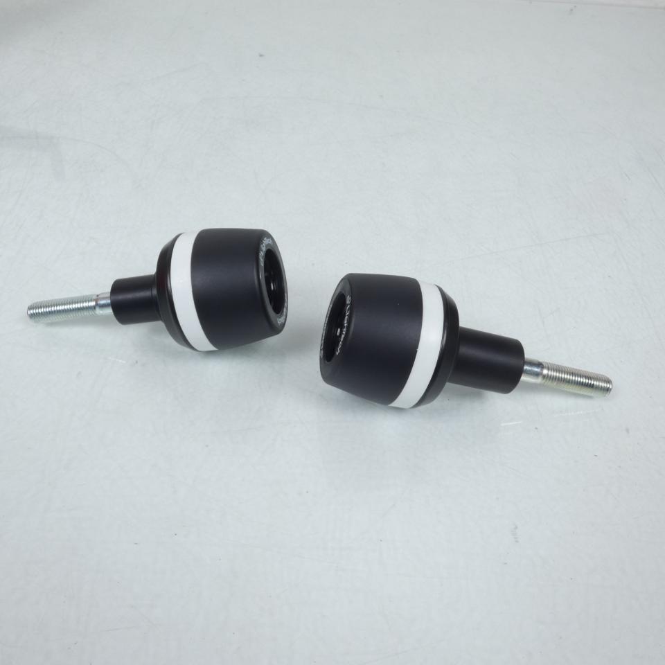 Paire Tampon pare carter Lightech pour moto Suzuki 1000 GSX-S STESU212 noir