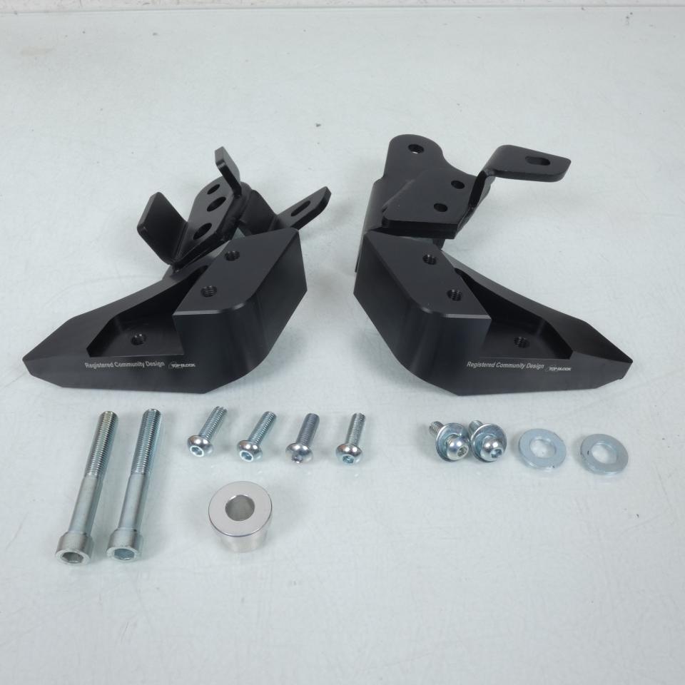 Kit tampon protection Top Block pour moto Kawasaki 650 ZX6R 2007 à 2008 RLK21