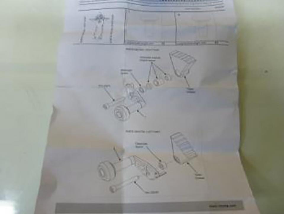 Tampon pare carter Rizoma pour Moto Yamaha 1000 R1 Après 2007 Neuf en destockage