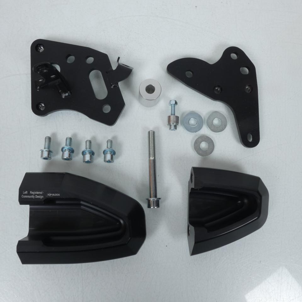 Kit tampon protection Top Block RLK15 pour moto Kawasaki 650 ER6-N 2006 à 2008